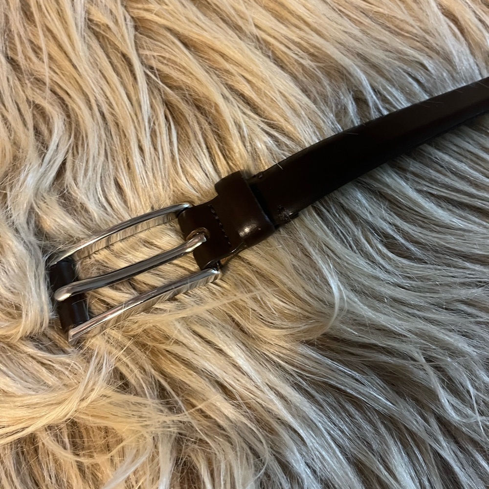 Banana Republic Rich Brown 100% Leather Belt - Worn Once! Sz Small - Picture 2 of 7